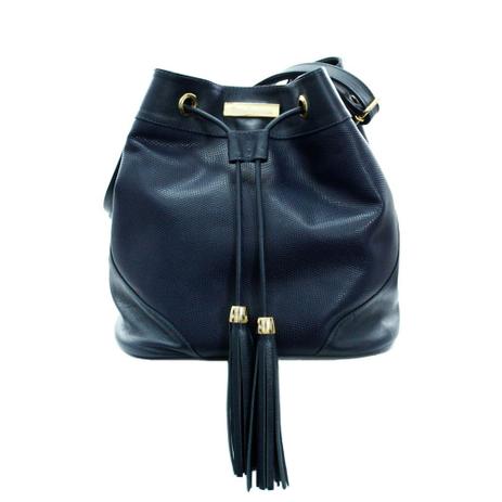 Bolsa Feminina Maria Verônica Saco Transversal Couro Legítimo Azul Menor preço em Bolsa Feminina Maria Verônica Saco Transversal Couro Legítimo Azul