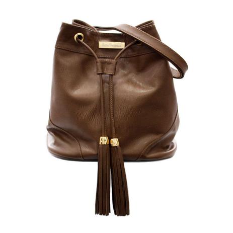 Bolsa Feminina Maria Verônica Saco Transversal Couro Legítimo Conhaque Menor preço em Bolsa Feminina Maria Verônica Saco Transversal Couro Legítimo Conhaque