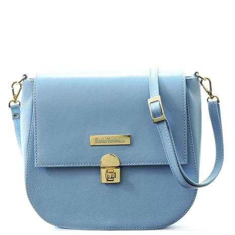 Bolsa Feminina Maria Verônica Transversal Quadrada Fecho Couro Azul Mar Menor preço em Bolsa Feminina Maria Verônica Transversal Quadrada Fecho Couro Azul Mar