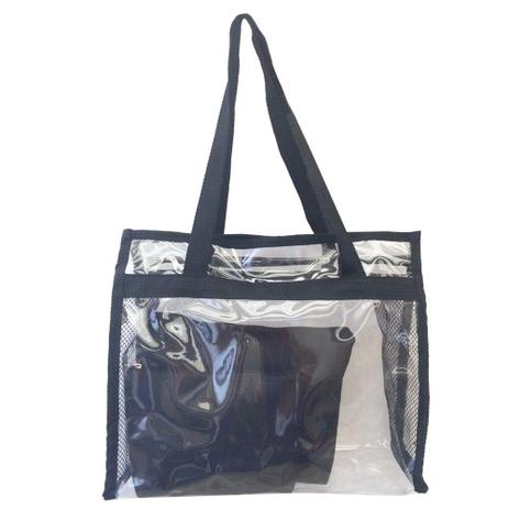 Bolsa feminina moda praia transparente de ombro grande - Meu tio que fez Menor preço em Bolsa feminina moda praia transparente de ombro grande - Meu tio que fez