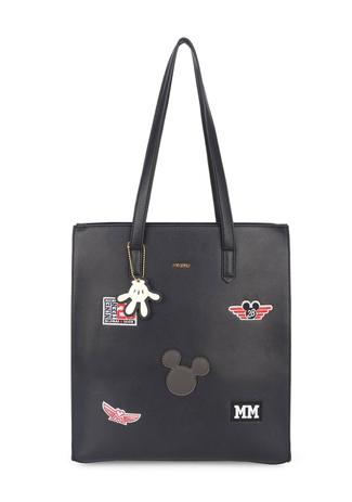 Bolsa Feminina Ombro Mickey Preta Bottons Chaveiro Original - Disney Menor preço em Bolsa Feminina Ombro Mickey Preta Bottons Chaveiro Original - Disney