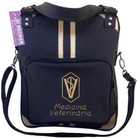 Bolsa Feminina Preta Personalizada Medicina Veterinária - Di Becker Bolsas  - Bolsas - Magazine Luiza
