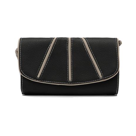 black patent evening bolsa