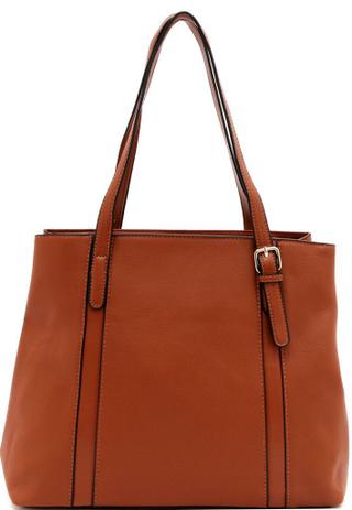Bolsa Feminina Tote Bag Marrom Resistente Alça Mão Original Pagani Semax PG3811 Menor preço em Bolsa Feminina Tote Bag Marrom Resistente Alça Mão Original Pagani Semax PG3811