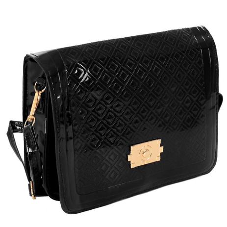 croc textured bolsa