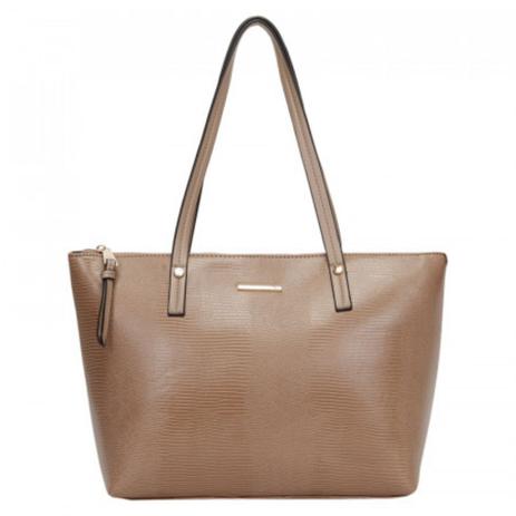 Bolsa feminina wj - shopping bag basica lezard - Bolsas - Magazine Luiza