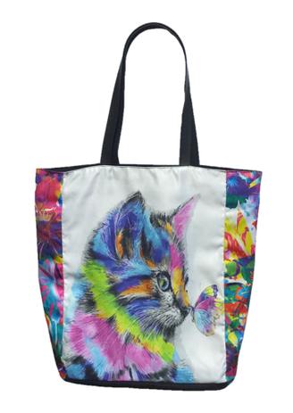 bolsa with butterfly design