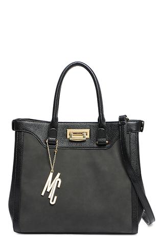 Bolsa Grande Macadâmia Tote Bag Preta - Macadamia Menor preço em Bolsa Grande Macadâmia Tote Bag Preta - Macadamia