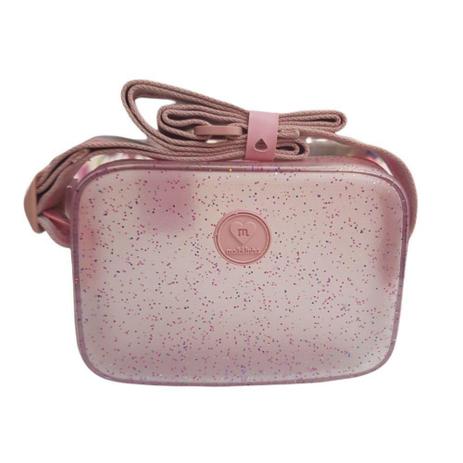 Bolsa Infantil Molekinha Transversal Cristal Com Brilho - Nacional Menor preço em Bolsa Infantil Molekinha Transversal Cristal Com Brilho - Nacional