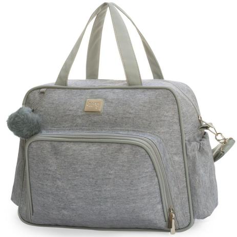 Bolsa Maternidade Barcelona Mescla G - Hug Baby Menor preço em Bolsa Maternidade Barcelona Mescla G - Hug Baby