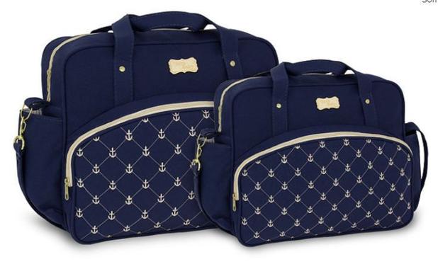 Bolsa Maternidade Bebê Azul marinho - Mave Menor preço em Bolsa Maternidade Bebê Azul marinho - Mave
