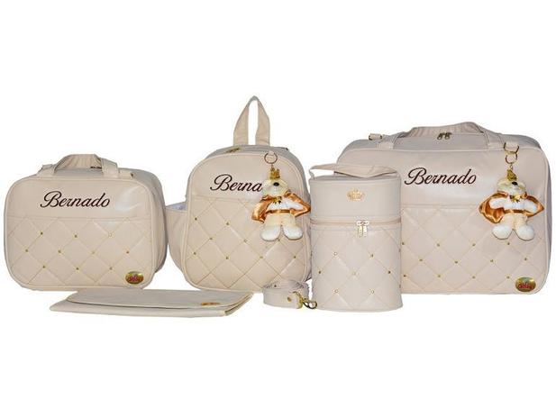 Bolsa Maternidade Bebe E Mamãe New 5 peças Personalizada - Gaby mundo infantil Menor preço em Bolsa Maternidade Bebe E Mamãe New 5 peças Personalizada - Gaby mundo infantil