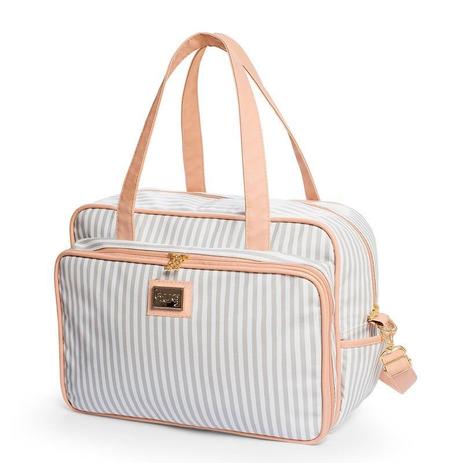 Bolsa Maternidade com Trocador Lollipop Cinza - Hug - Hug bolsas Menor preço em Bolsa Maternidade com Trocador Lollipop Cinza - Hug - Hug bolsas