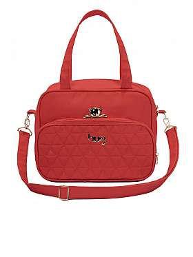 Bolsa maternidade docinho - m vermelho - Hug Menor preço em Bolsa maternidade docinho - m vermelho - Hug