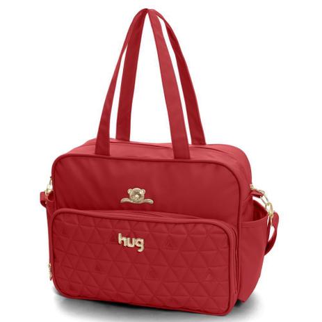 Bolsa Maternidade Docinho Vermelho G - Hug Baby Menor preço em Bolsa Maternidade Docinho Vermelho G - Hug Baby