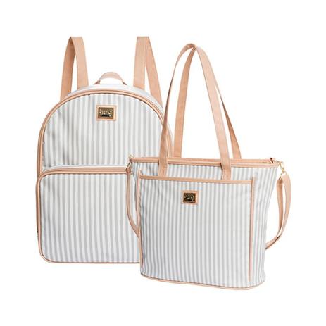 Bolsa maternidade Lollipop kit 02 peças Bolsa lateral + mochila - Hug é boa?