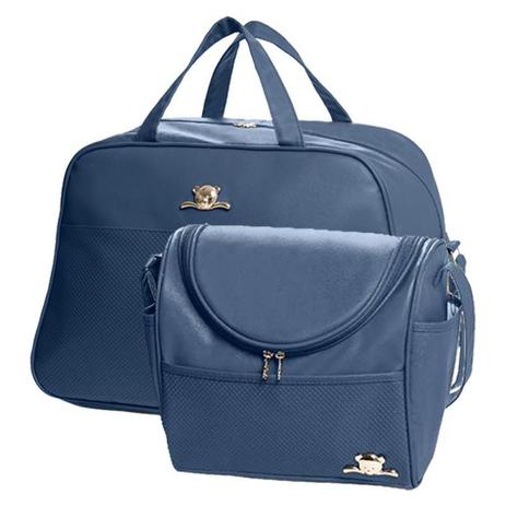 Bolsa maternidade Maçã do Amor kit 02 peças mala + bolsa G - Hug Menor preço em Bolsa maternidade Maçã do Amor kit 02 peças mala + bolsa G - Hug