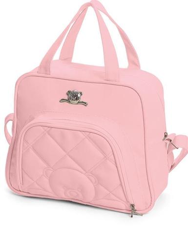 Bolsa maternidade Meu ursinho rosa M - Hug Menor preço em Bolsa maternidade Meu ursinho rosa M - Hug