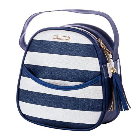 aldo striped bolsa