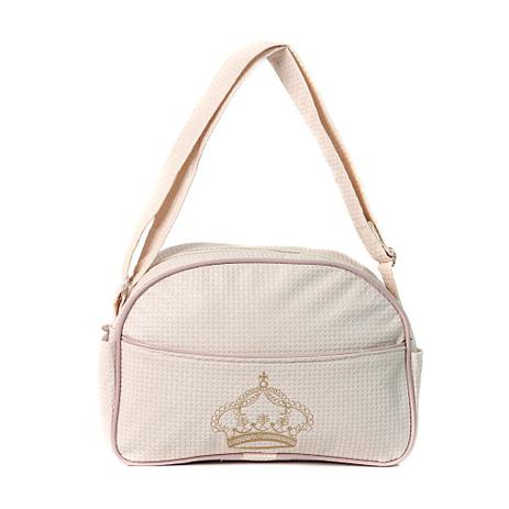 Bolsa Maternidade Xadrez Bege com Zíper e Alça para Boneca Menor preço em Bolsa Maternidade Xadrez Bege com Zíper e Alça para Boneca