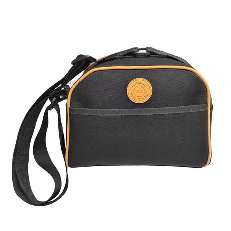 all black cross body bolsa