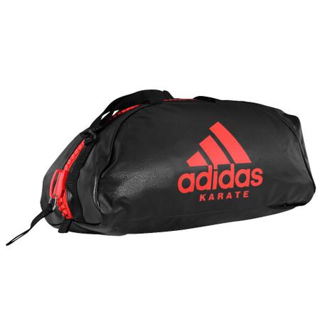Bolsa Mochila Adidas Karate 2in1 PU Preto/Vermelho Menor preço em Bolsa Mochila Adidas Karate 2in1 PU Preto/Vermelho