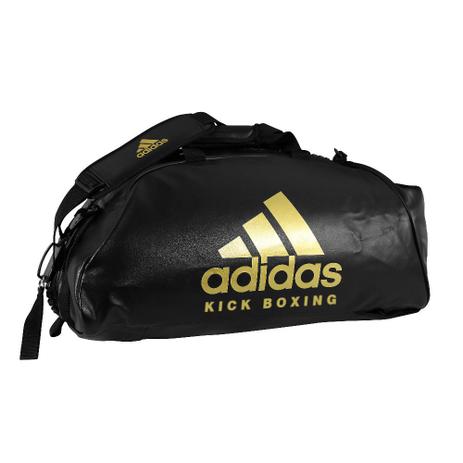 Bolsa Mochila Adidas Kick Boxing 2in1 Poliéster Preto/Dourado Menor preço em Bolsa Mochila Adidas Kick Boxing 2in1 Poliéster Preto/Dourado