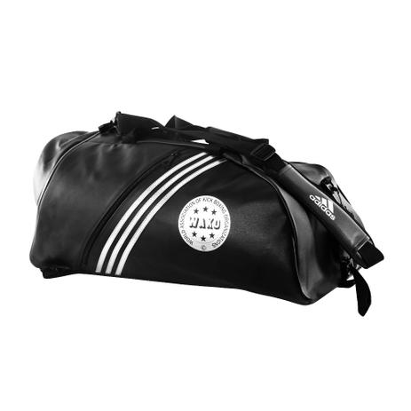 Bolsa Mochila Adidas Training 2in1 Bag WAKO Preto/Branco Menor preço em Bolsa Mochila Adidas Training 2in1 Bag WAKO Preto/Branco