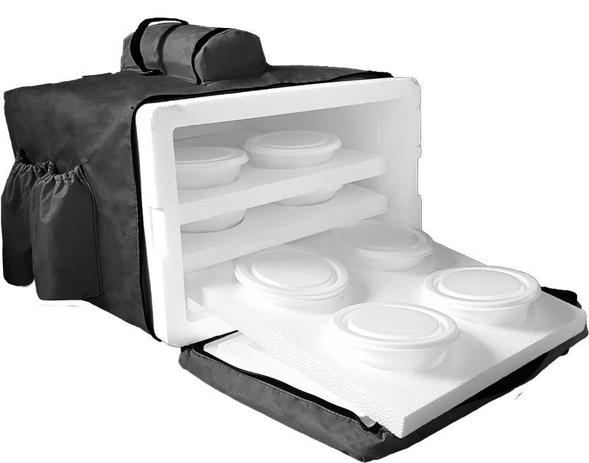 mochila para entrega de marmitex