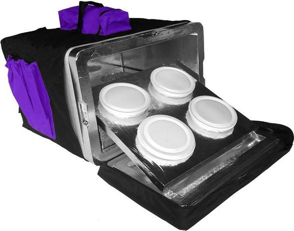 mochila para marmitex de isopor