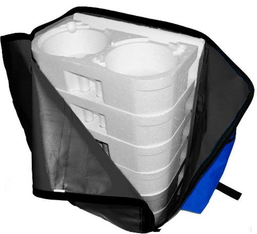 mochila para entrega de marmitex