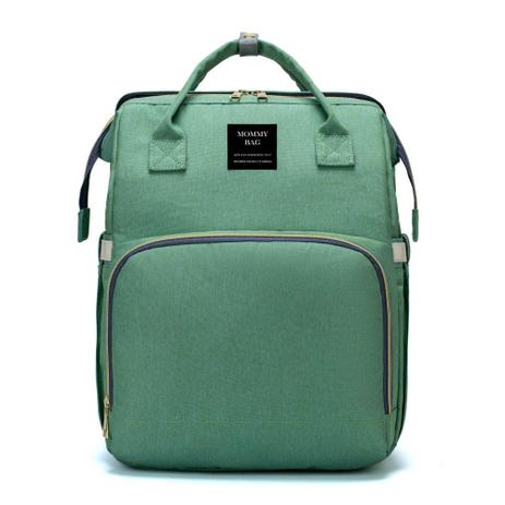 changing bolsa backpack leather