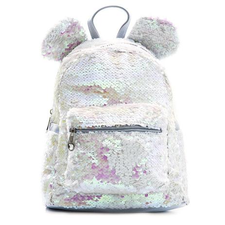 Bolsa Mochila Paetê Lantejoulas Muda De Cor Branco / furta cor Micky De Costa - Outras marcas Menor preço em Bolsa Mochila Paetê Lantejoulas Muda De Cor Branco / furta cor Micky De Costa - Outras marcas