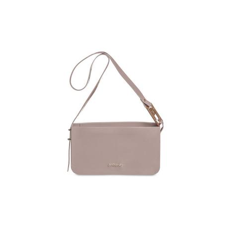 taupe crossbody bolsa