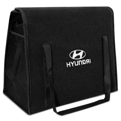 Bolsa Organizadora Porta Malas Universal Preto Logo Hyundai Bordado em Carpete - R-acoustic é ruim? Bolsa Organizadora Porta Malas Universal Preto Logo Hyundai Bordado em Carpete - R-acoustic é boa?