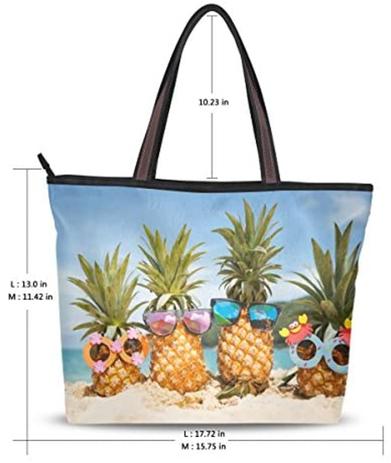 pineapple shaped bolsa