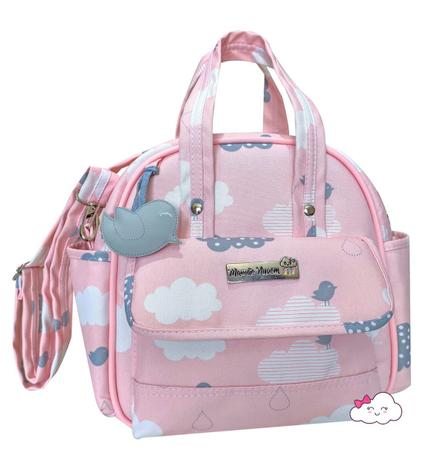 Bolsa Passeio Pequena Encanto Rosa Mamãe Nuvem - Bolsas - Magazine Luiza