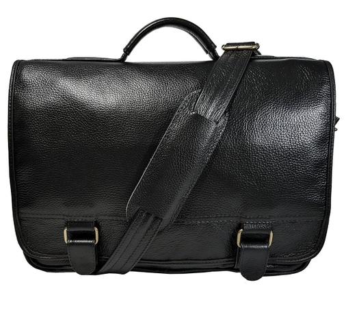 laptop bolsa black leather