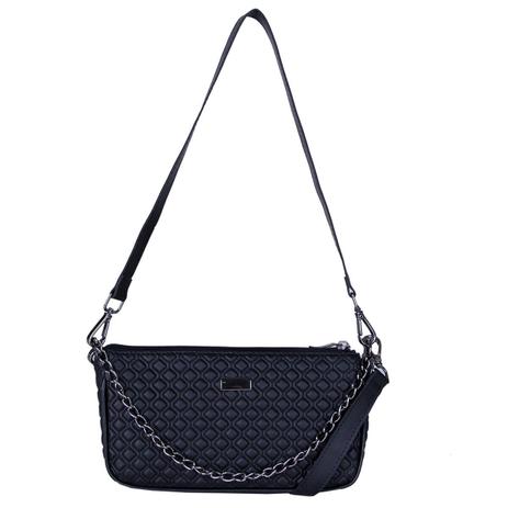 Bolsa Pequena Feminina Preta Baguete Transversal Alça De Mão Corrente -  Lord V. Eme - No Magalu - Magazine Luiza