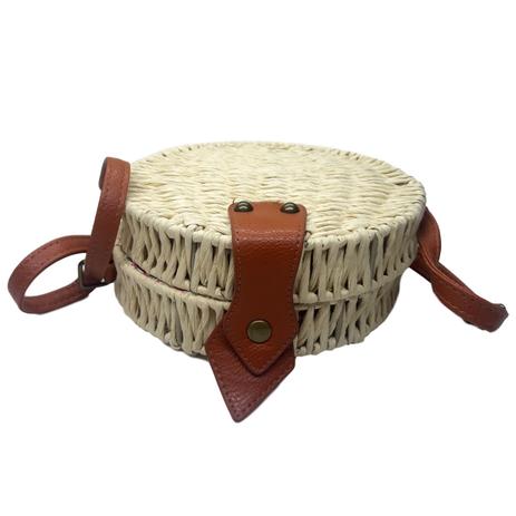 circle leather bolsa