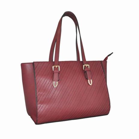 Bolsa Retangular Costura Frontal com Fivela Vinho - Zap Accessories - Combos e kits especiais é ruim? Bolsa Retangular Costura Frontal com Fivela Vinho - Zap Accessories - Combos e kits especiais é boa?