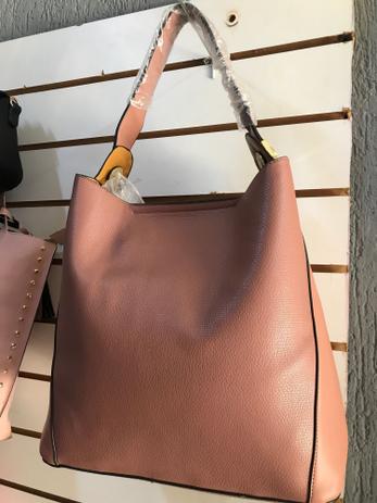 all saints leather tote bolsa