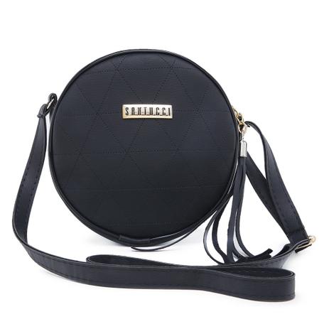 black round sling bolsa