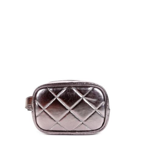 black leather belt bolsa