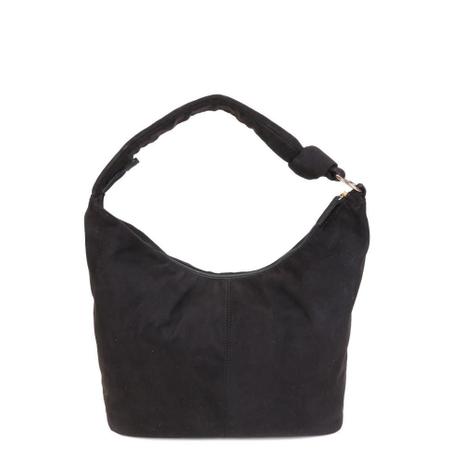 black nylon hobo bolsa