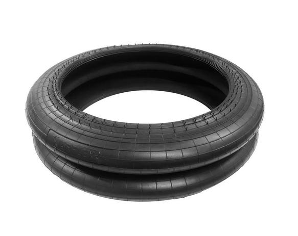 black rubber bolsa