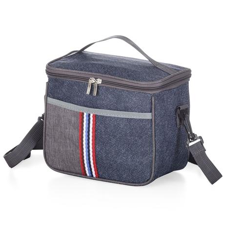 Bolsa Térmica 7,6 Litros Bag Freezer Lanche Praia P/ Cerveja - Ngr Menor preço em Bolsa Térmica 7,6 Litros Bag Freezer Lanche Praia P/ Cerveja - Ngr