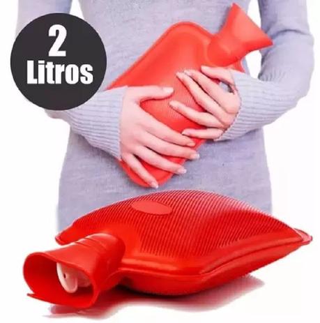 Bolsa Térmica Borracha Compressa Cólica Água Fria Quente 2Lt - Clink é boa?