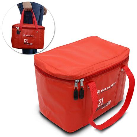 Bolsa Térmica Caixa Cooler Praia Viagem Churrasco Camping 12 Litros Shutt Impermeável Vermelha é boa?