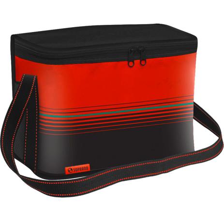 Bolsa Térmica Dobrável Cooler Tropical 18 Litros Soprano Vermelho Menor preço em Bolsa Térmica Dobrável Cooler Tropical 18 Litros Soprano Vermelho